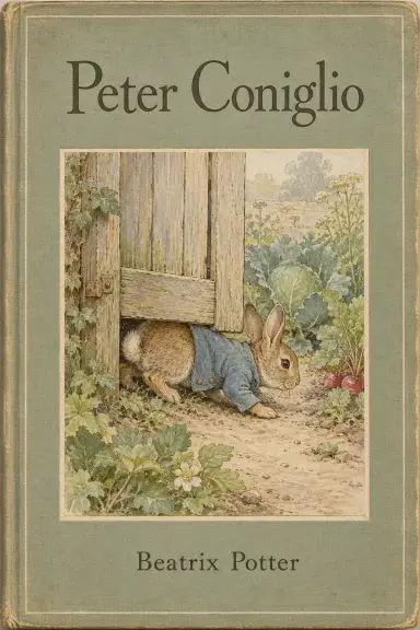 Beatrix Potter的书《Peter Coniglio》的封面