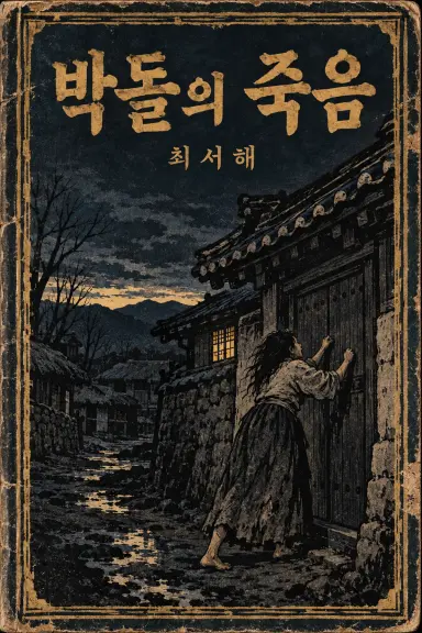 최서해的书《박돌의 죽음》的封面