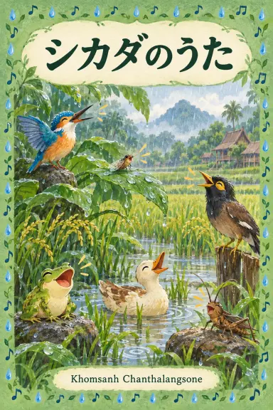 Обложка книги «シカダのうた», автор: Khomsanh Chanthalangsone