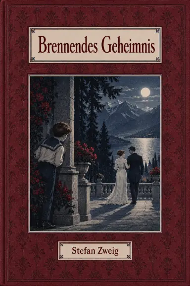 Stefan Zweig的书《Brennendes Geheimnis》的封面