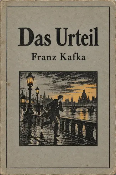 Franz Kafkaの本『Das Urteil』の表紙
