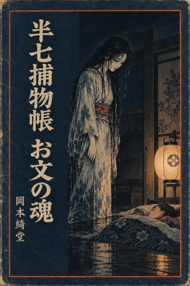 Copertina del libro 半七捕物帳　お文の魂, di 岡本綺堂