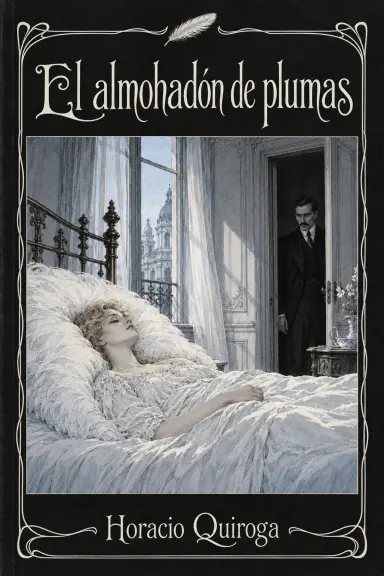 Horacio Quiroga의 책 《El almohadón de plumas》 표지