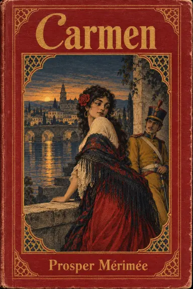 Prosper Mérimée의 책 《Carmen》 표지