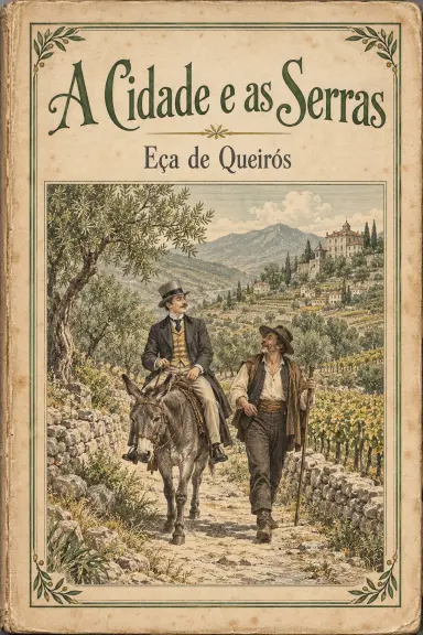 Cover des Buchs A Cidade e as Serras von Eça de Queirós