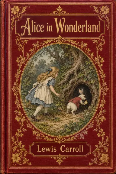 Portada del libro Alice in Wonderland, de Lewis Carroll
