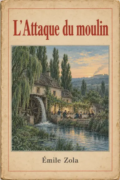 Copertina del libro L'Attaque du moulin, di Émile Zola