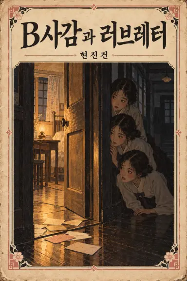 현진건的书《B사감과 러브레터》的封面