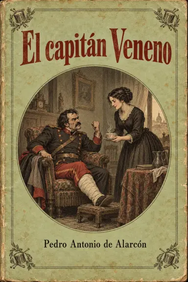 Pedro Antonio de Alarcón의 책 《El capitán Veneno》 표지