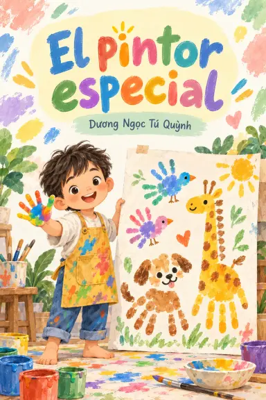 Dương Ngọc Tú Quỳnh的书《El pintor especial》的封面