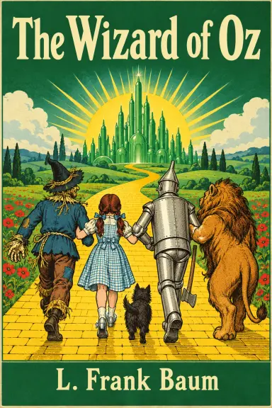 Cover of the book The Wizard of Oz, by L. Frank Baum