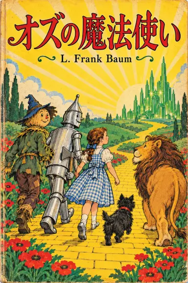 Cover of the book オズの魔法使い, by L. Frank Baum
