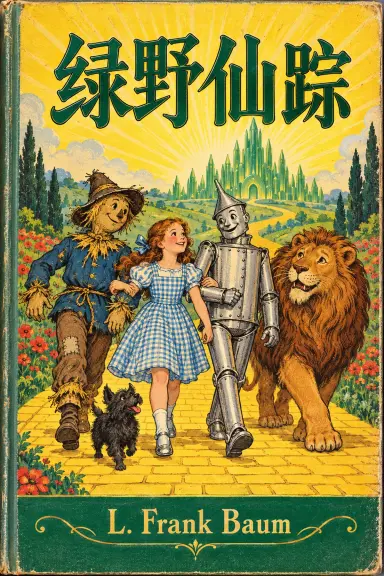 Cover of the book 绿野仙踪, by L. Frank Baum