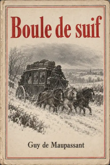 Guy de Maupassant의 책 《Boule de suif》 표지