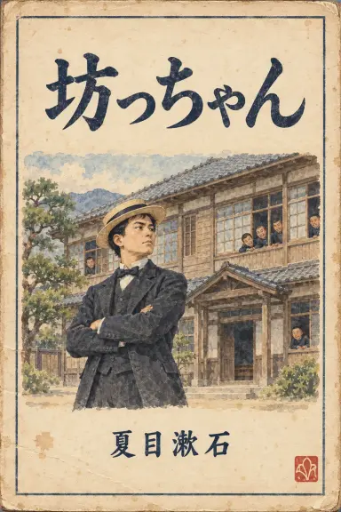 夏目漱石的书《坊っちゃん》的封面