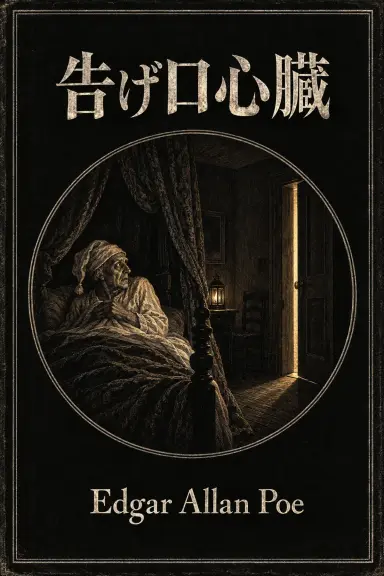 Edgar Allan Poe的书《告げ口心臓》的封面