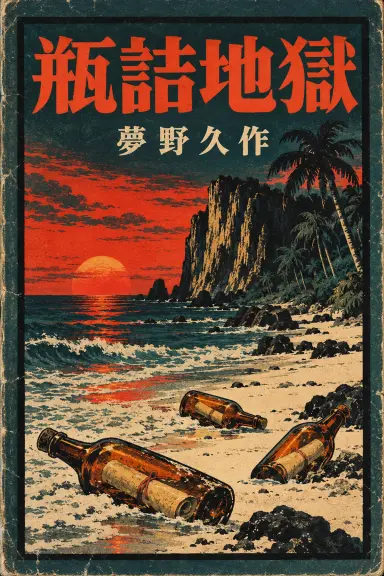 Portada del libro 瓶詰地獄, de 夢野久作