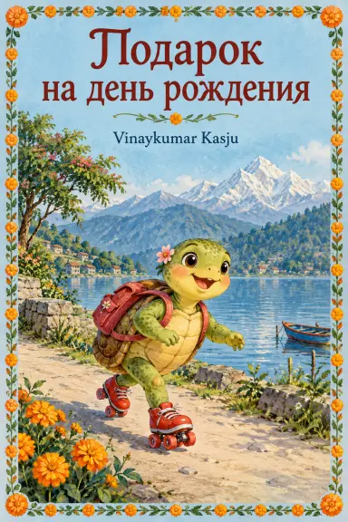 Copertina del libro Подарок на день рождения, di Vinaykumar Kasju